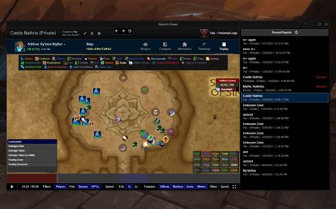 Warcraft Logs .